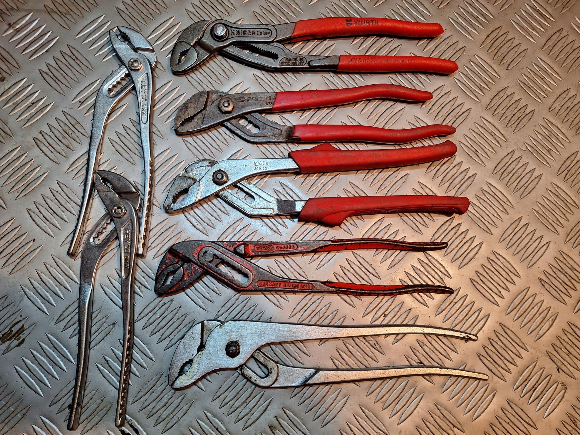 Продавам Knipex Cobra, Facom, Sam France, VBW Waggon, Walter, Felco