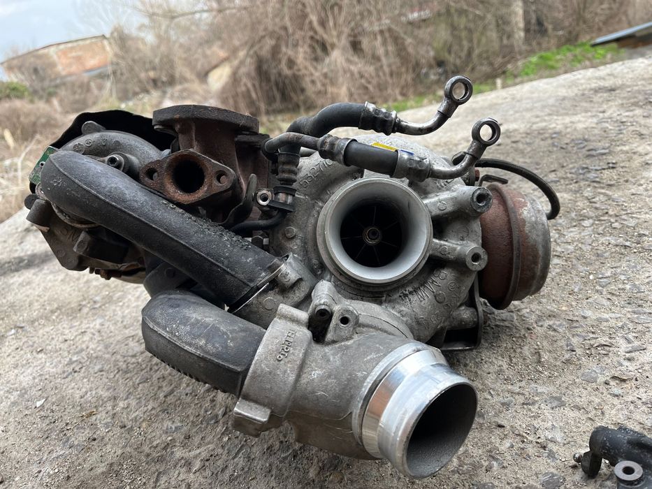 Bmw 740d 535d X5 X6 4.0d N57 F01 F02 турбини пълен комплект