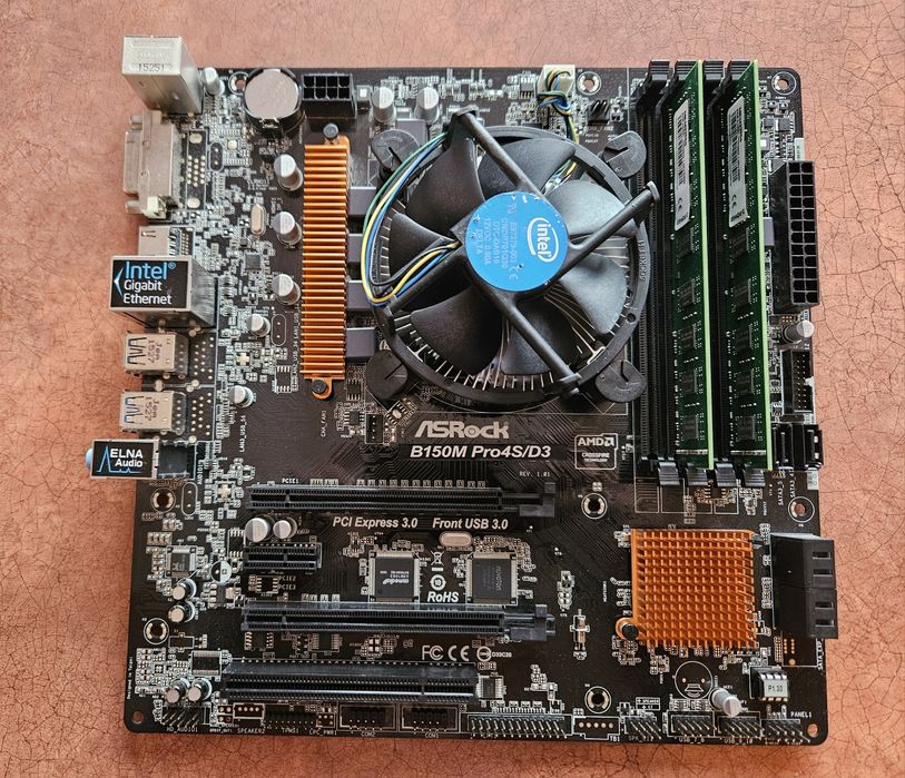 Kit sk1151 v1 Intel I5 6500 B150 16GB DDR3