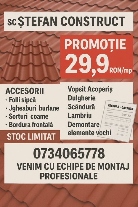reparații acoperisuri BILKA hodroizolati velux dulgherie vopsit