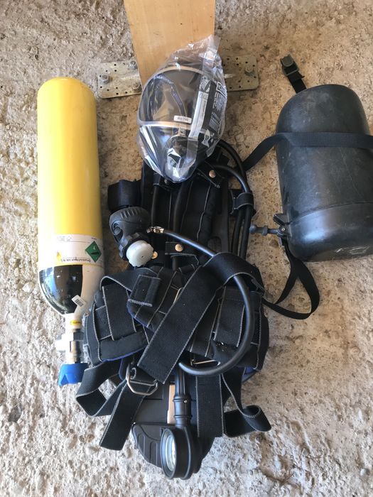 Aparate de respirat complete -Pompieri- autospeciale-psi-Drager-German