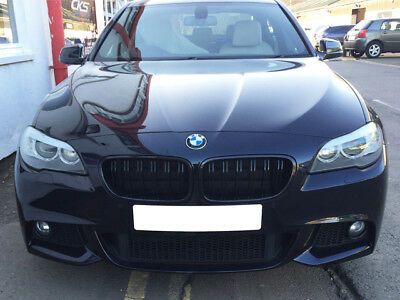 BMW M5 F10 F11 Двойни Бъбреци 2010-16 БМВ Черни Piano Black 5 серия