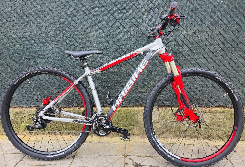 Haibike 29 цола M-L размер 3x10 XT, въздушна вилка Немски Перфектен