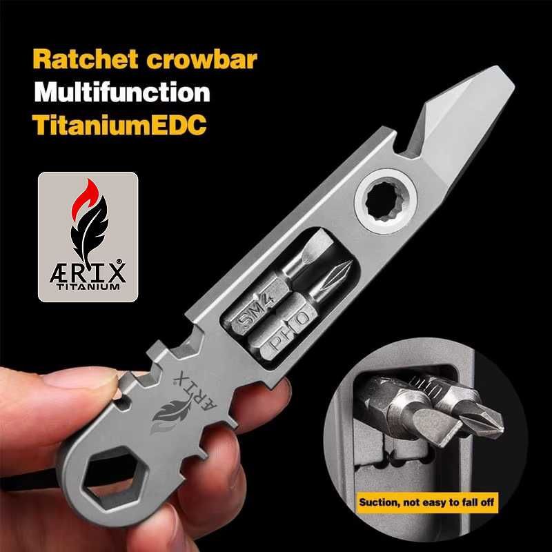 Мултифункционален Титаниев MultiTool - Отвертка