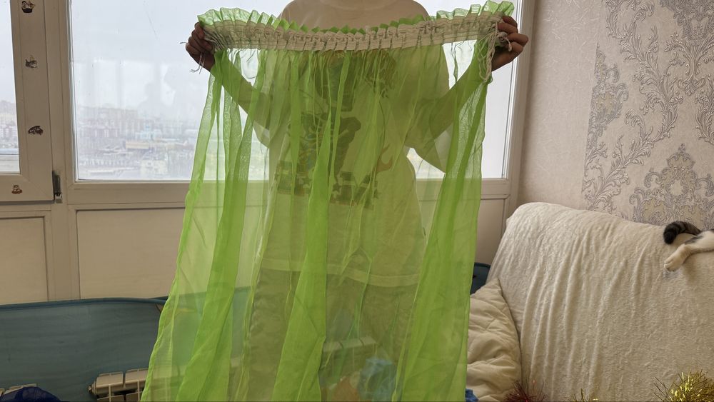 Продам тюль разных цветов готовые