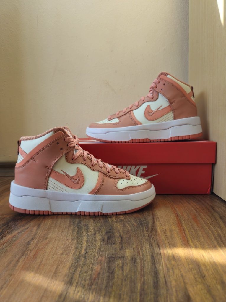 Nike Dunk High Up Sail Light Madder Root
