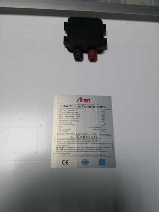Panou solar 50 W 18 V