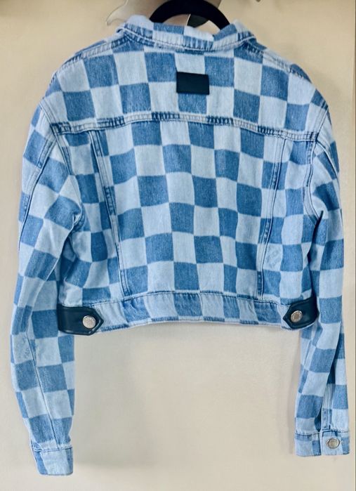 Louis Vuitton Дънково Яке Монограм, Хитов Нов Модел, Ново