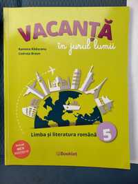 Caiet de vacanță Limba si literatura română, clasa a 5-a