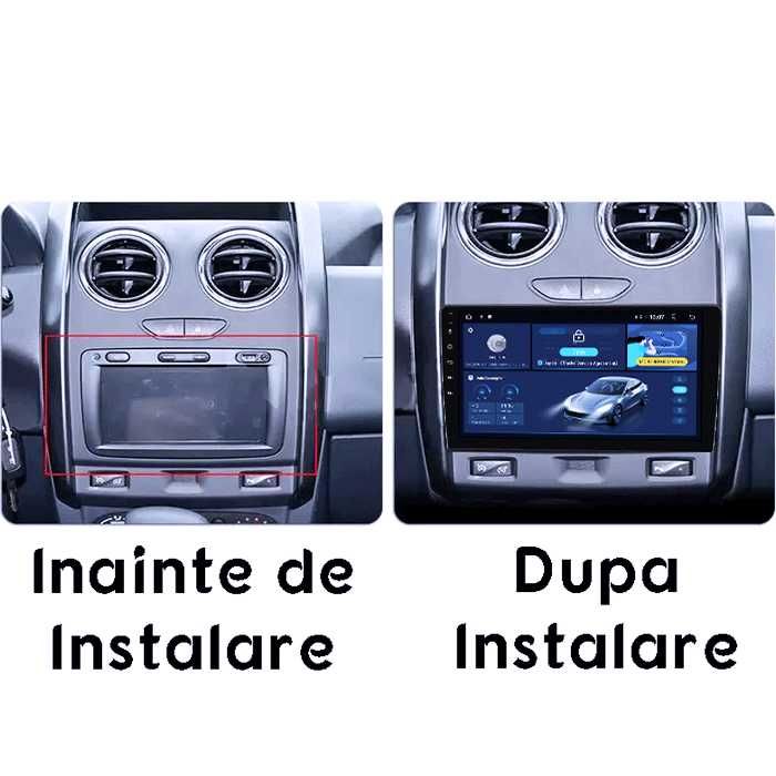Navigatie Renault Duster 2015-2018, Android 14, 4GB RAM/64GB ROM