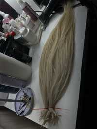 Натуральный волос пшеничный блонд 1