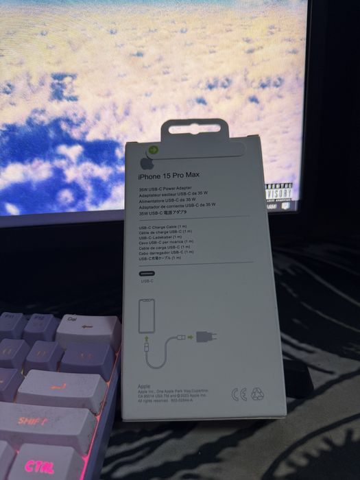 Set Adaptor 35W si Cablu Apple