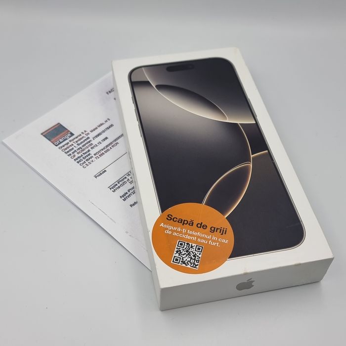 Amanet F28: Iphone 16 Pro Max 256GB sigilat Garantie