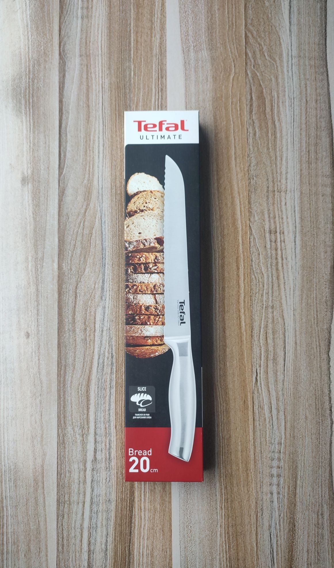 Нов нож за хляб Tefal ultimate 20 см