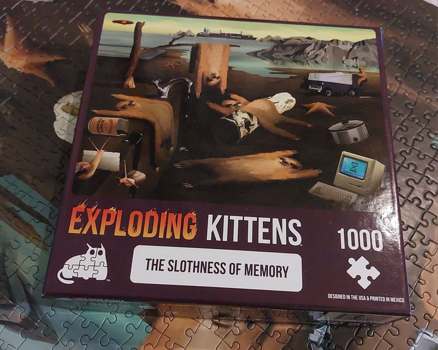 Пъзел 1000 части Exploding kittens