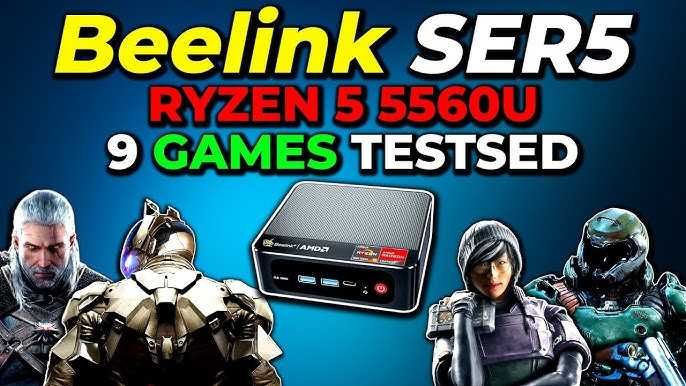 MiNi PC Beeling 5 PRO AMD Ryzen 5-5560U озу16гб 128+256 ssd