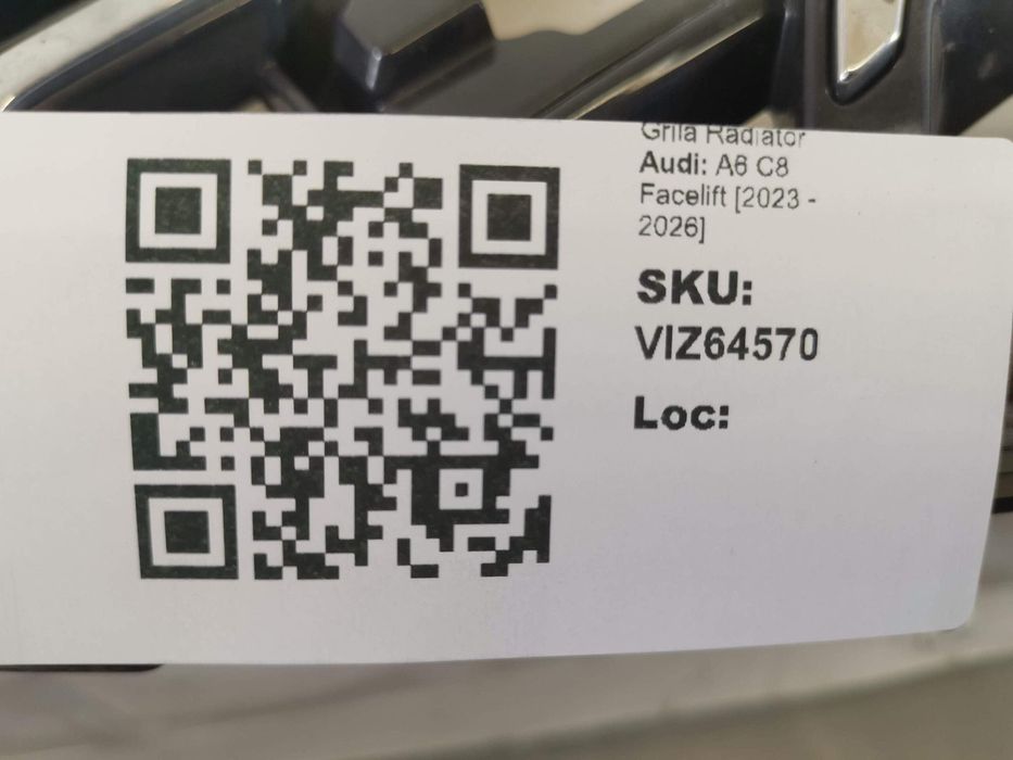 Радиаторна решетка Ауди А6 / Audi A6 C8 Facelift Оригинална Радиаторна