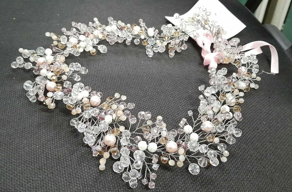 Coroniță de mireasă, handmade