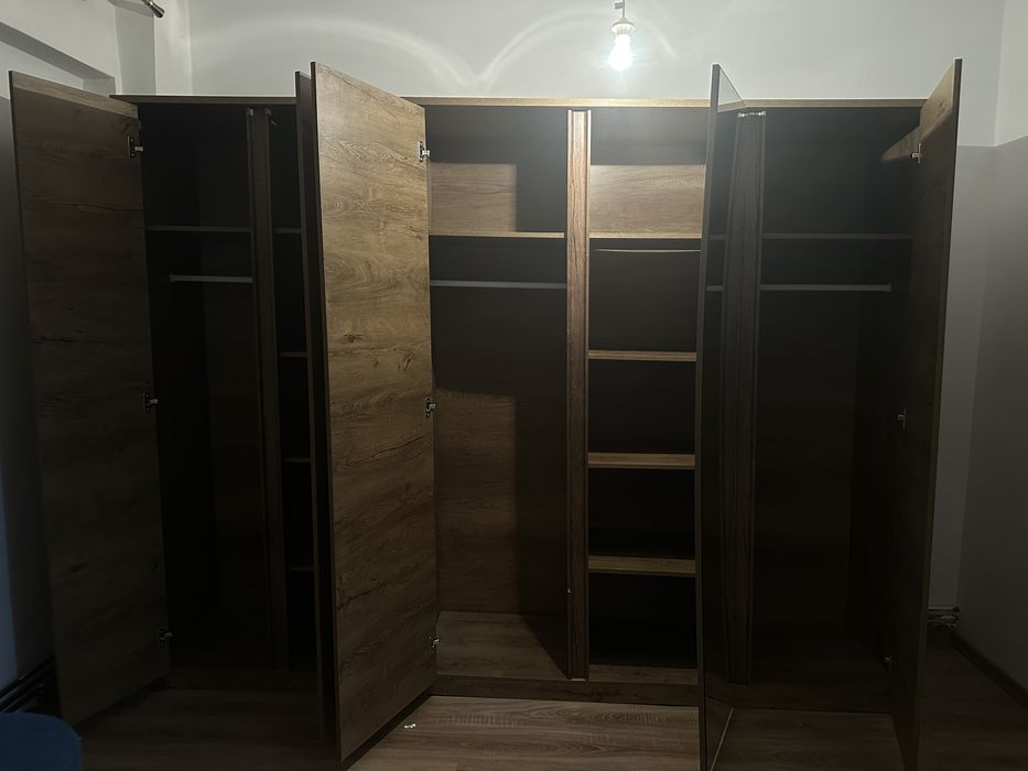 2 Dulapuri Vedde stejar salbatic cu oglinda  167x197 si 90x197