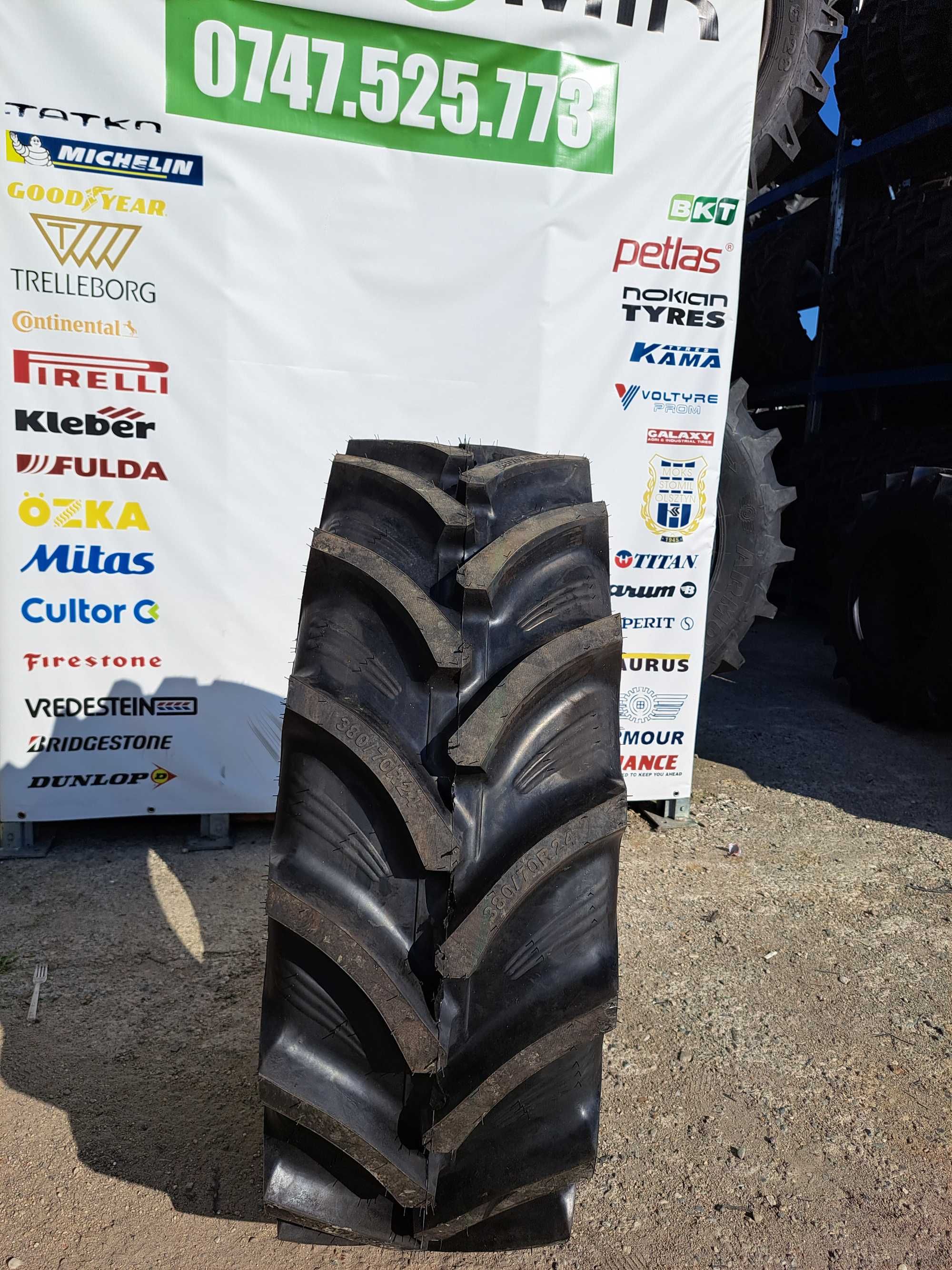 Anvelope TRACTOR fata 380/70R24 OZKA cauciucuri noi radiale