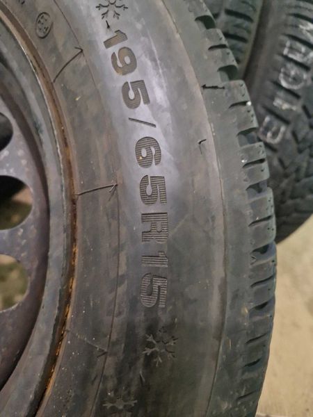 4 Dunlop R15 195/65/ Anvelope de iarnă DOT3617