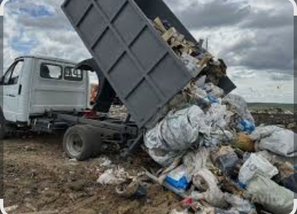 Вывоз мусора  строительного старое мебели низкие цены
