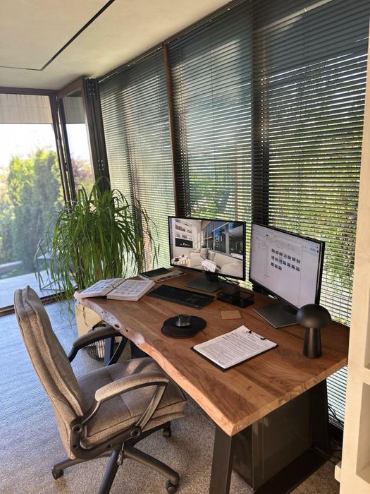 Masa dining maro din lemn 90x160 cm Alaia Kave Home