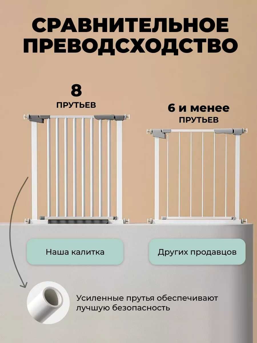 Защитная калитка на лестницу или дверной проем