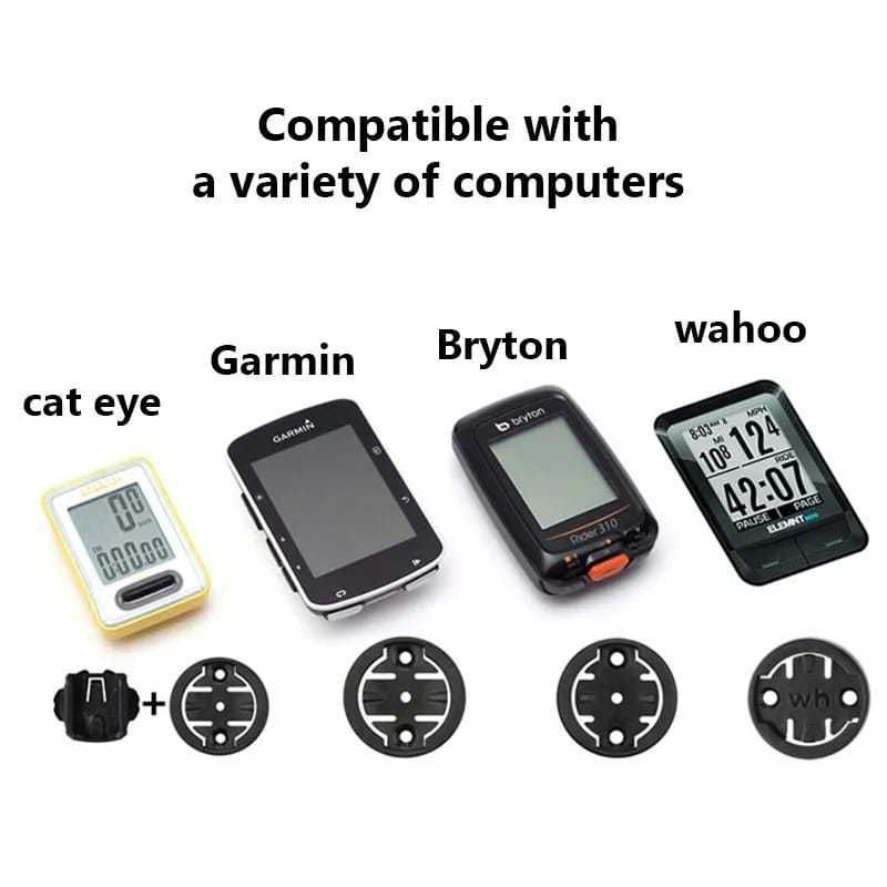 GUB suport computer GPS bicicleta aluminiu cuveta Garmin Bryton Cateye