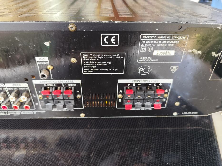 Receiver Sony STR - DE 325