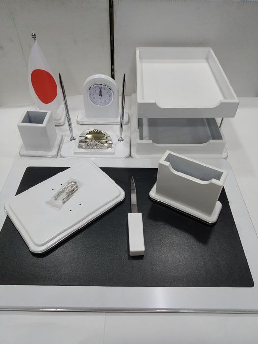 Офисный набор — Белый премиум