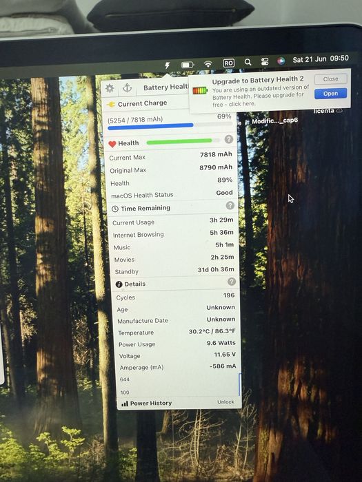 Macbook pro 16” , procesor intel I9, 1TB Ssd Impecabil/schimb