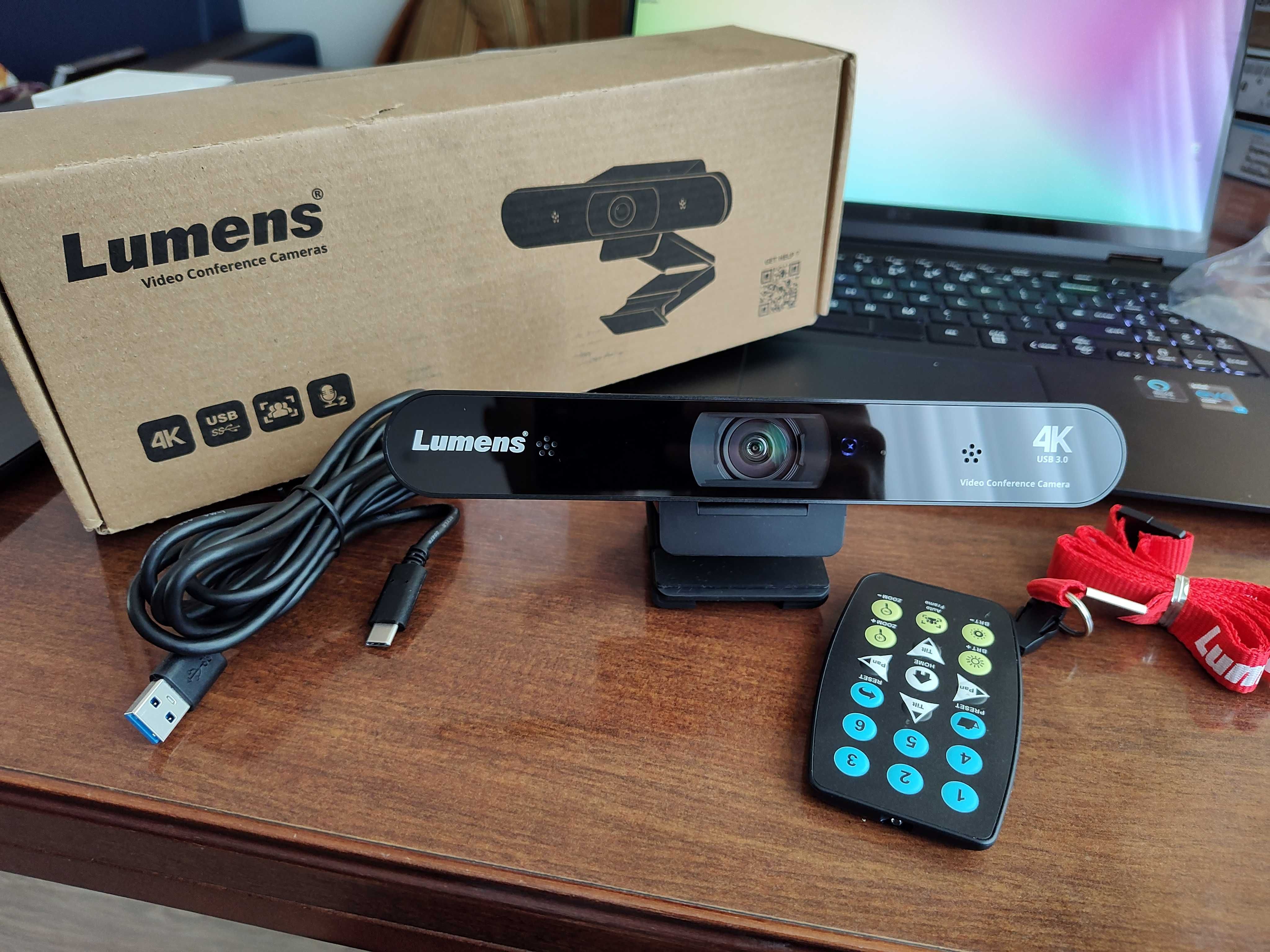 4K ULTRA HD вебкамера для конференции Lumens VC-B11U Веб камера из США