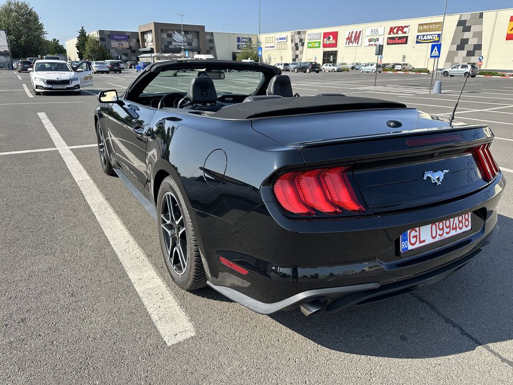 Ford mustang cabrio facelift an 2018 2.3 ecoboost 317cp automat