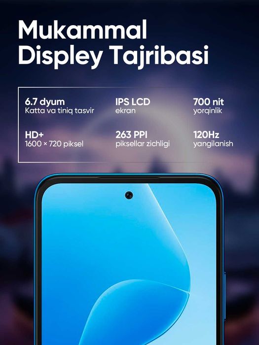 Смартфон Infinix Hot 60i,Smartfon Infinix Hot 60i