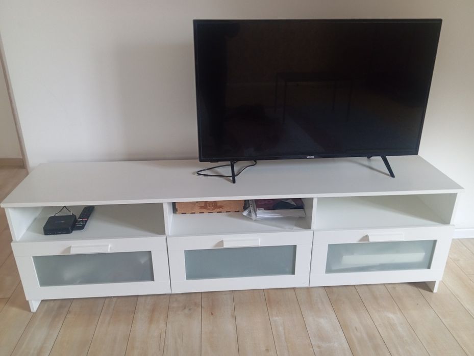 ТВ тумба напольная белая IKEA бу