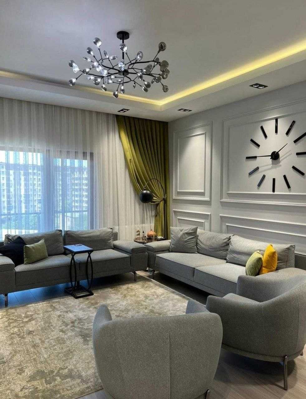Аренда 3х ком квартира Istanbul City  (МДХ)