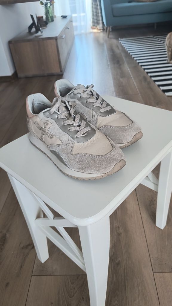 Sneakersi dama piele naturala