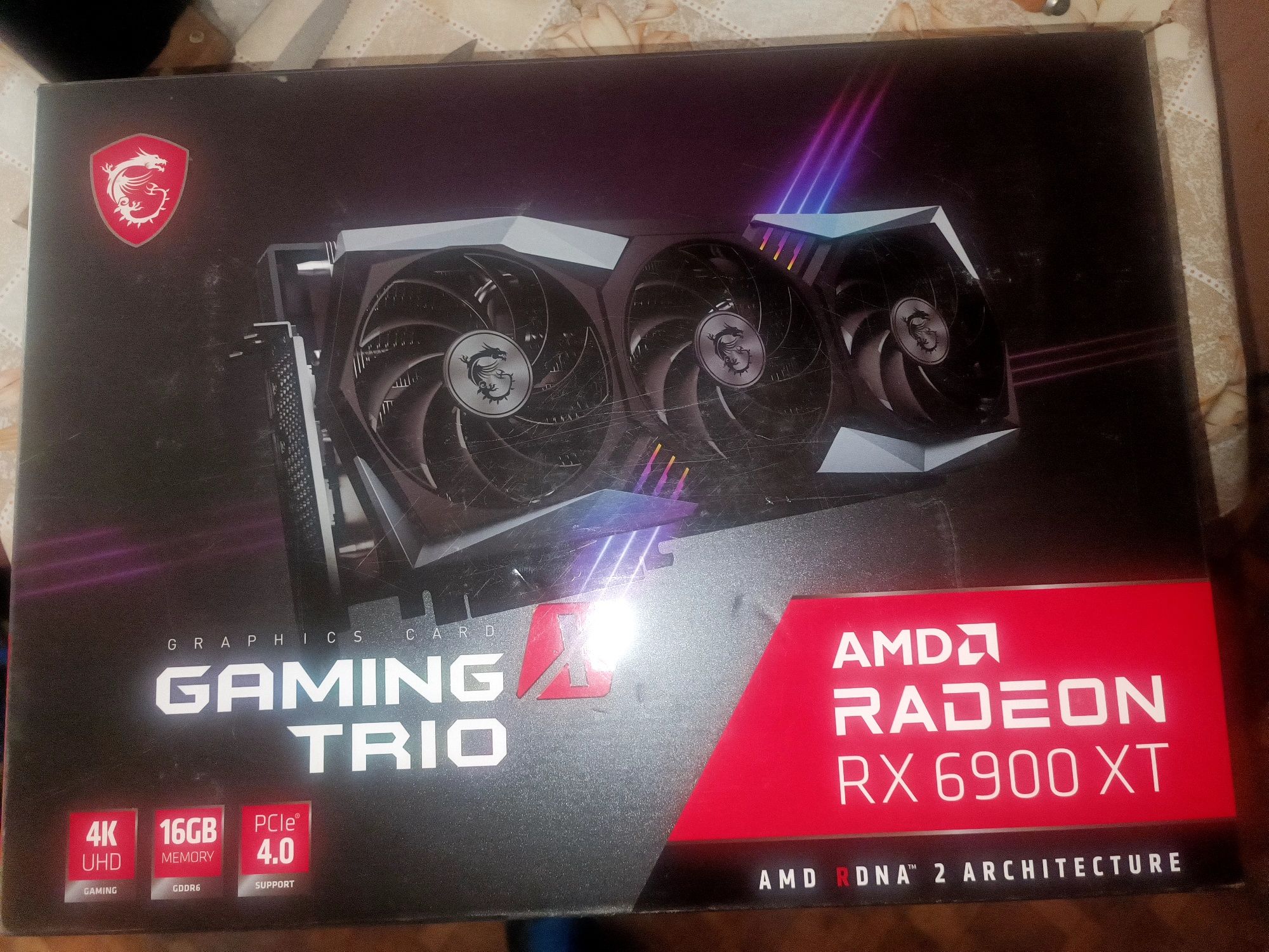 AMD 6900xt Продавам карта с гаранция