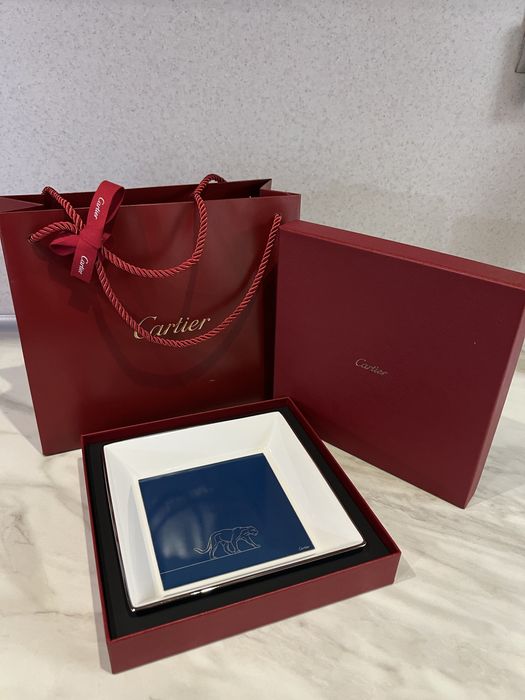 Cartier порцеланова чиния
