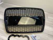 Grila sport Audi A6 C6 RS Style (2004 - 2008) negru lucios NOU