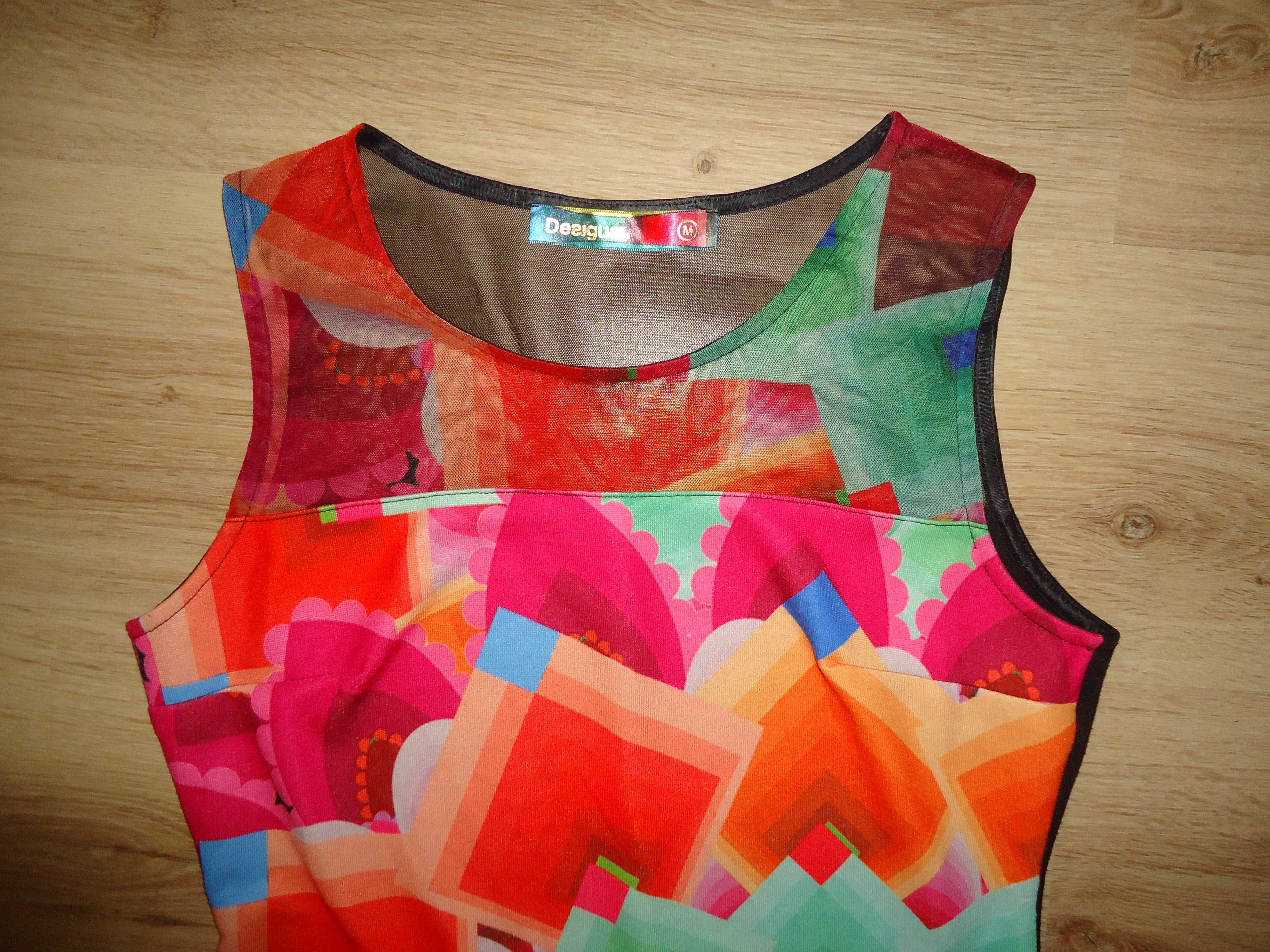 DESIGUAL--КРАСИВА ефектна рокля--М номер