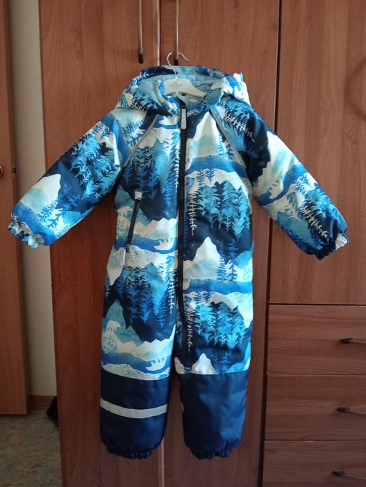 Детский зимний комбинезон