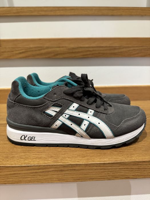 Ascis piele intoarsa si textil