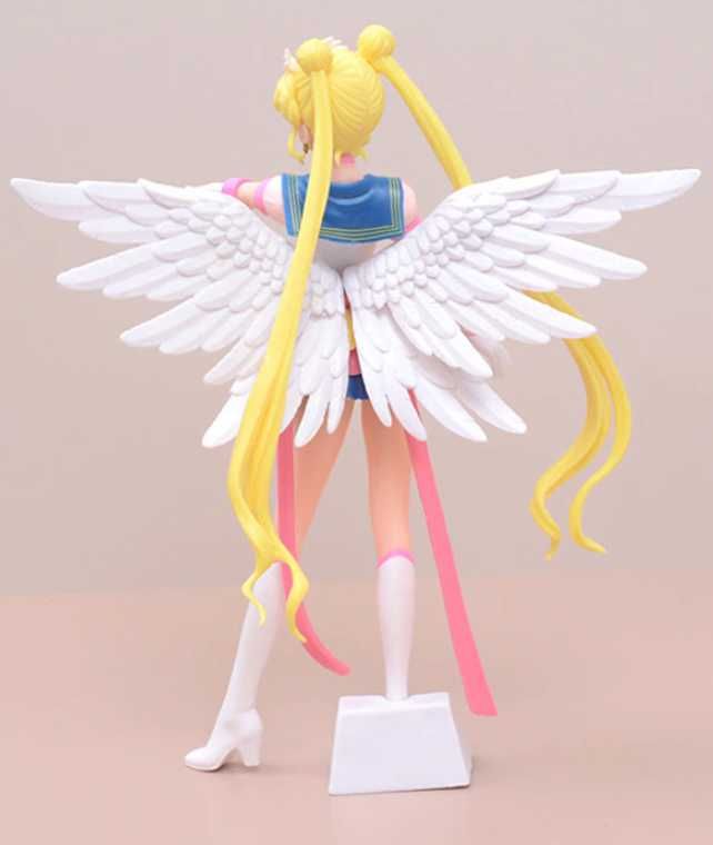 Figurina Sailor Moon Usagi Tsukino anime 23 cm wings