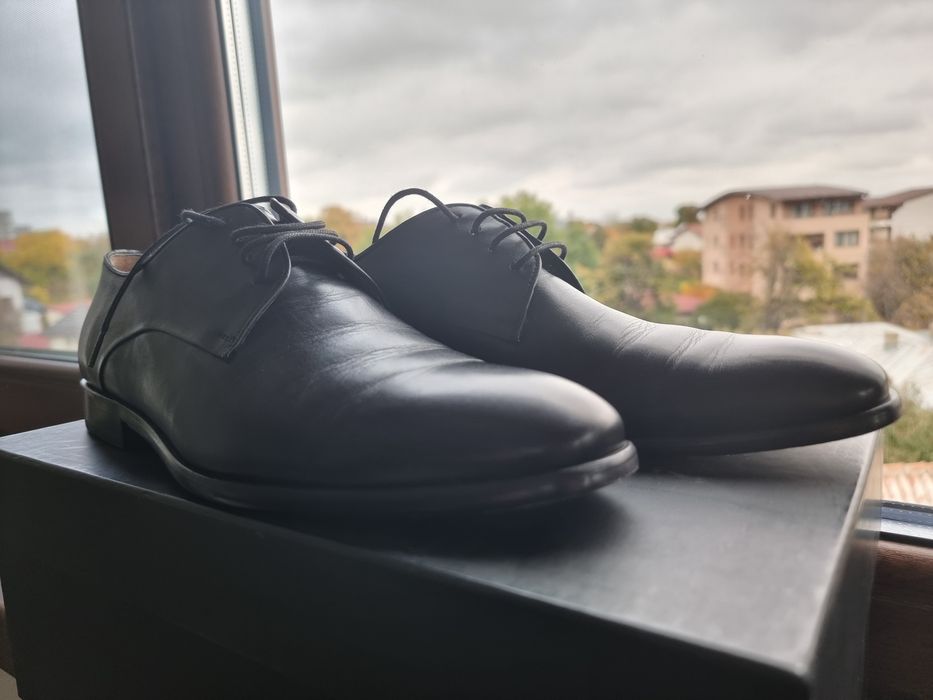 Pantofi premium handmade de piele Gherasos