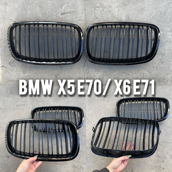 Hоздри на ВMW Х5 Е70, X6 Е71 / Решеткa рaдиатoрa бмв e70, e71