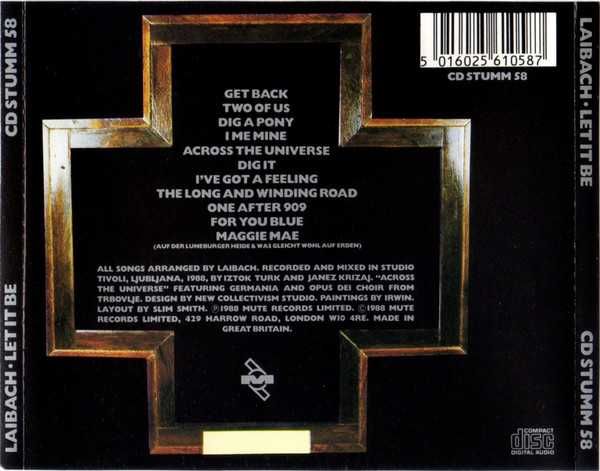 CD Laibach – Let It Be 1988