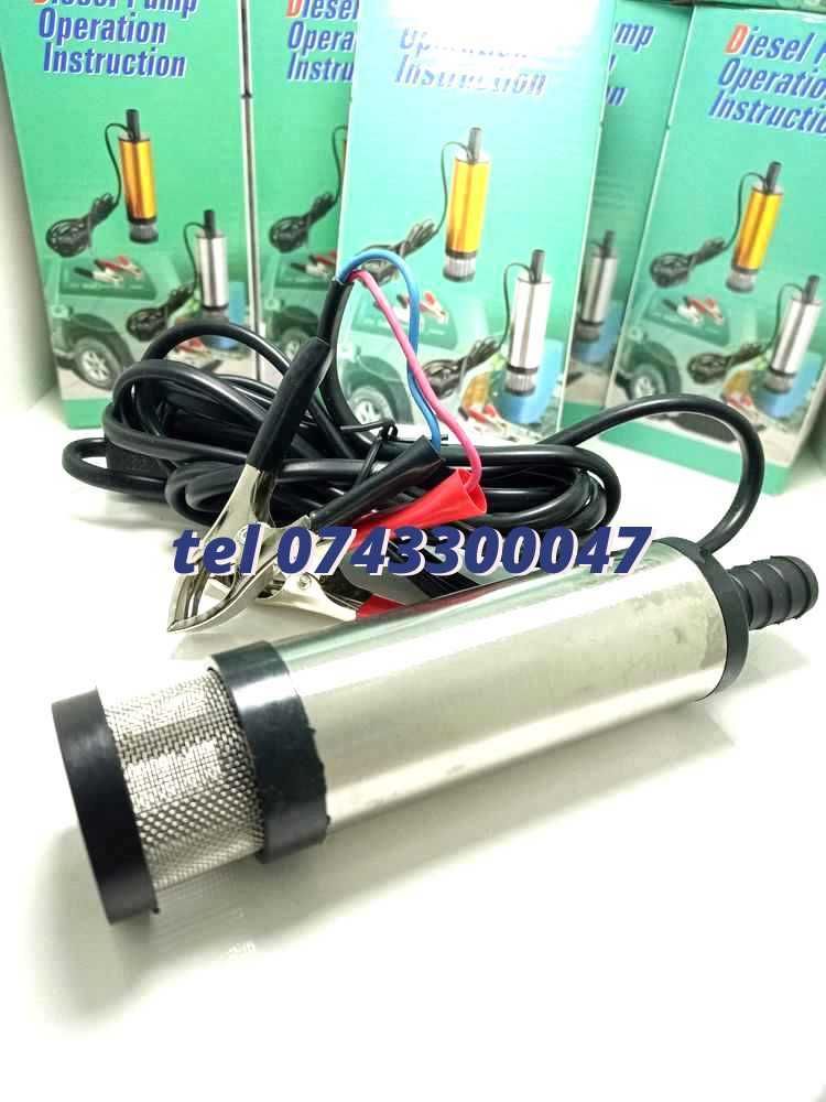 Pompa Lichide De 12v motorina Ulei apa vin Submersibila Fi 37 Cm