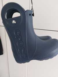 Cizme ploaie Crocs. Mărime c12(18,2 cm interior)